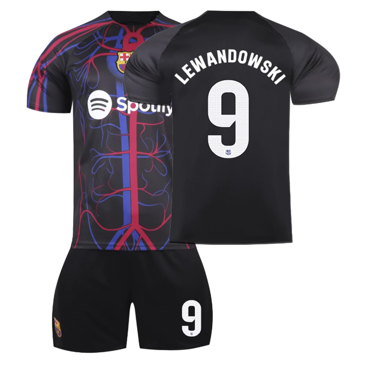 もしだ　バルセロナ ユニフォーム Amazon.co.jp: Fusaeh バルセロナ ユニフォーム 23-24 連名 ハート